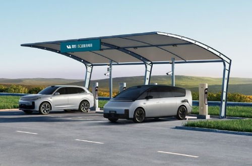 理想汽车超充站分布