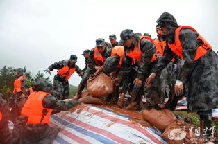 致敬！武警官兵雨夜坚守堤坝