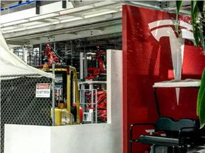 特斯拉生产车间状况