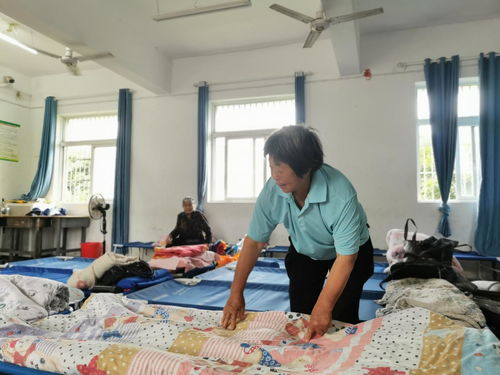 安置点内干净整洁的宿舍