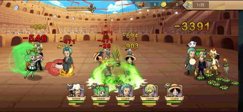 主角团在战斗的场景