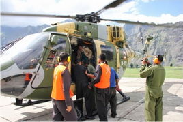 直升机救援画面