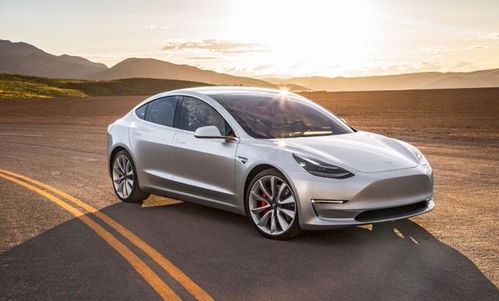 一辆崭新的特斯拉Model Y停在展示台前