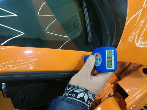 事故车修复后的外观