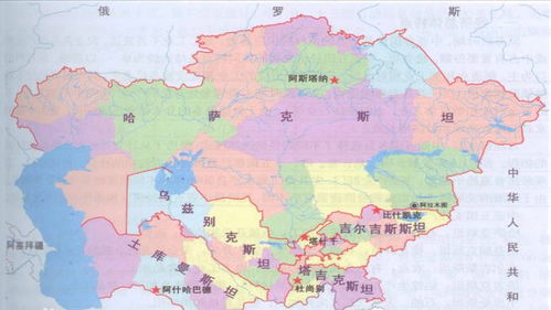 中国企业在中亚邻国建设工地