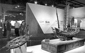 博物馆展示的古代宝藏照片