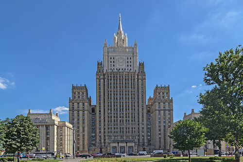 俄外交部大楼图片