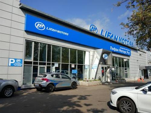 中国车企在俄罗斯销售的车辆