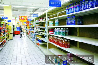 沃尔玛内部货架