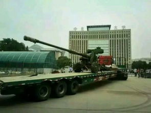 国产新型火炮列阵