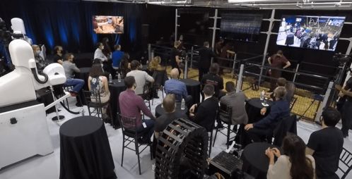 马斯克在发布会现场