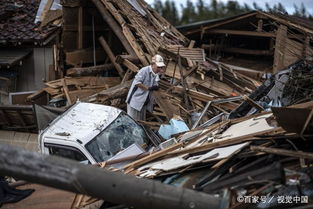 被摧毁的建筑残骸