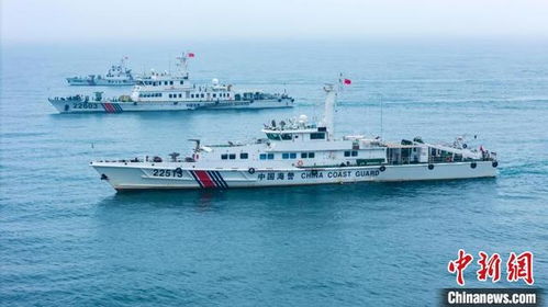 海警舰艇在南海