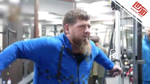 卡德罗夫健身视频截图