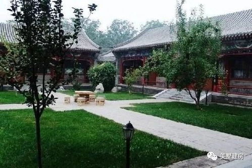 四合院内部木雕