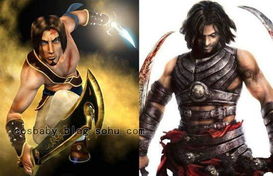 游戏角色形象对比