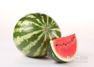 多种消暑食物放在一起的拼图