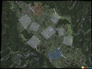 游戏地图俯瞰图