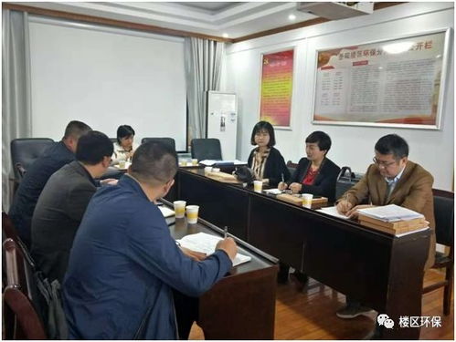 工作人员整理入户调查相关资料