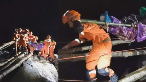 消防员冲向灾区