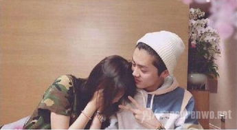 关晓彤与鹿晗合照