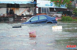 广东多地暴雨成灾，车辆泡水，消防全力救援