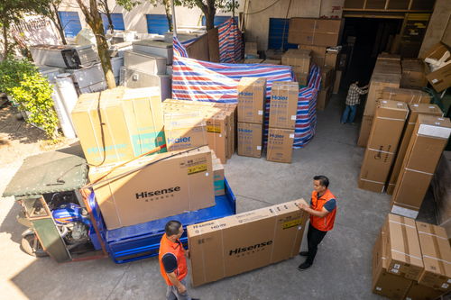 搬运旧电视