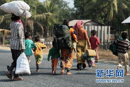 泰柬边境冲突场景