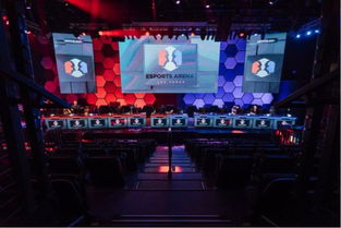 电竞场馆观众欢呼