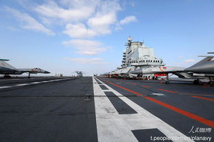 舰载机在航母甲板上排列