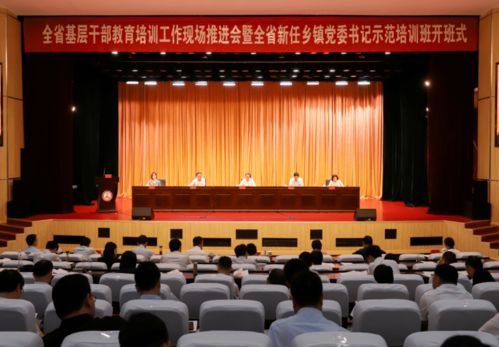 基层干部工作场景