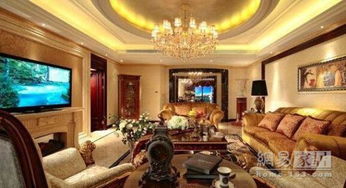 豪宅内部装修风格