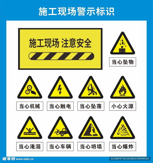 工地安全警示标志