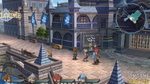 游戏中的古旧建筑场景