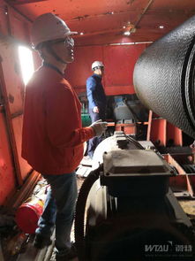 特检组工作人员现场图