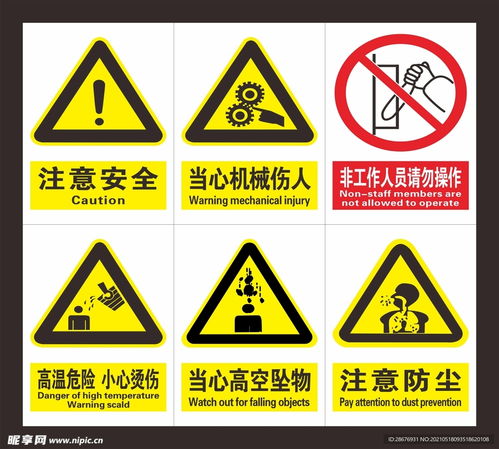 安全警示图