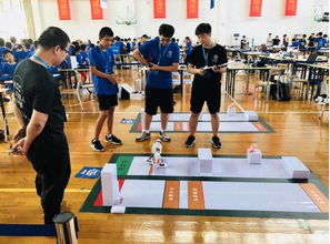 人形机器人田径比赛