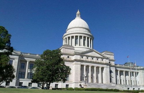 美国白宫门前景象