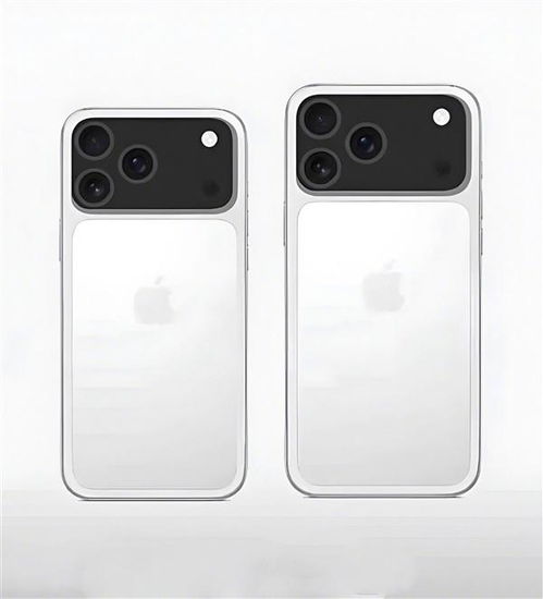 iPhone17系列不同版本示意图