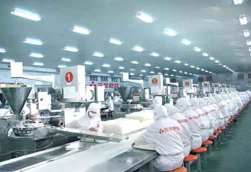 如今的食品工厂和办公区