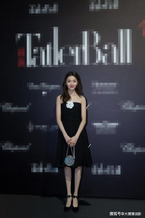 刘浩存参加活动时的美丽照片