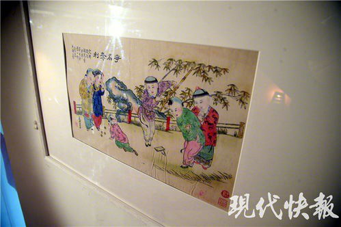杨柳青年画展示场景