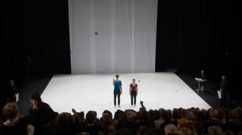 艺人站在舞台中央，灯光闪耀