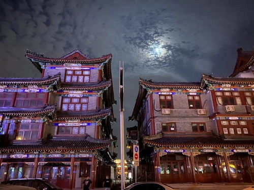 杨柳青古镇夜景