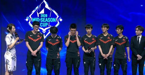 TES战队获胜庆祝