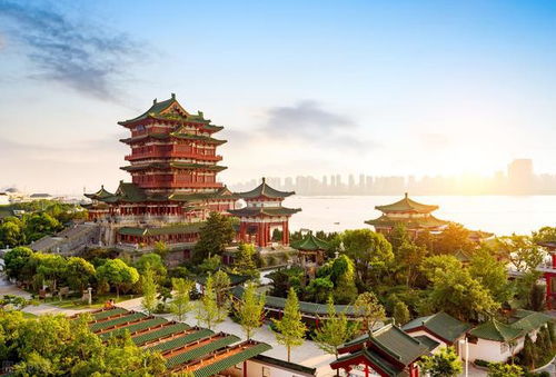 滕王阁景区人流