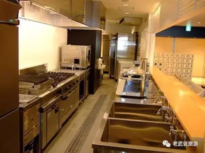 餐饮店厨房内部环境