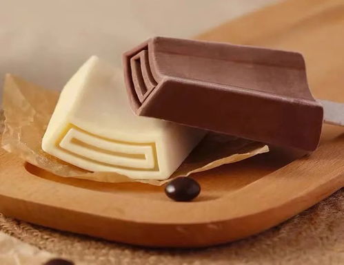 钟薛高冰淇淋特写