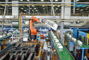 工厂生产线一角