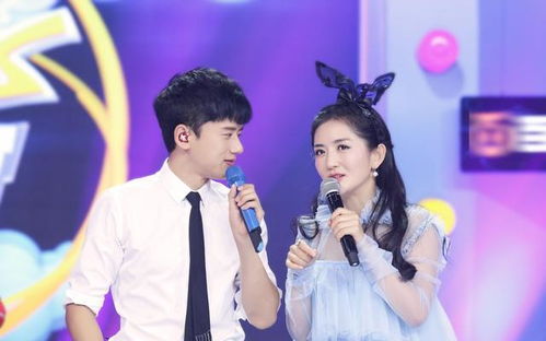 张杰与助演互动画面